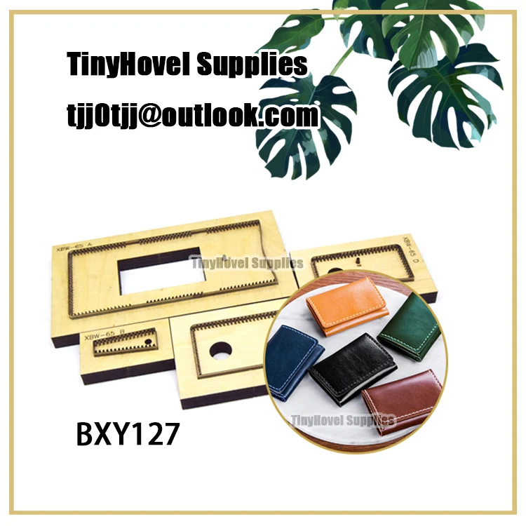 Cutting Dies for Leather Cutting Machine, Card Clip, Wallet, Coin Purse, Wooden Die Cut, Die Cutter, Big Shot Machine, BXY127