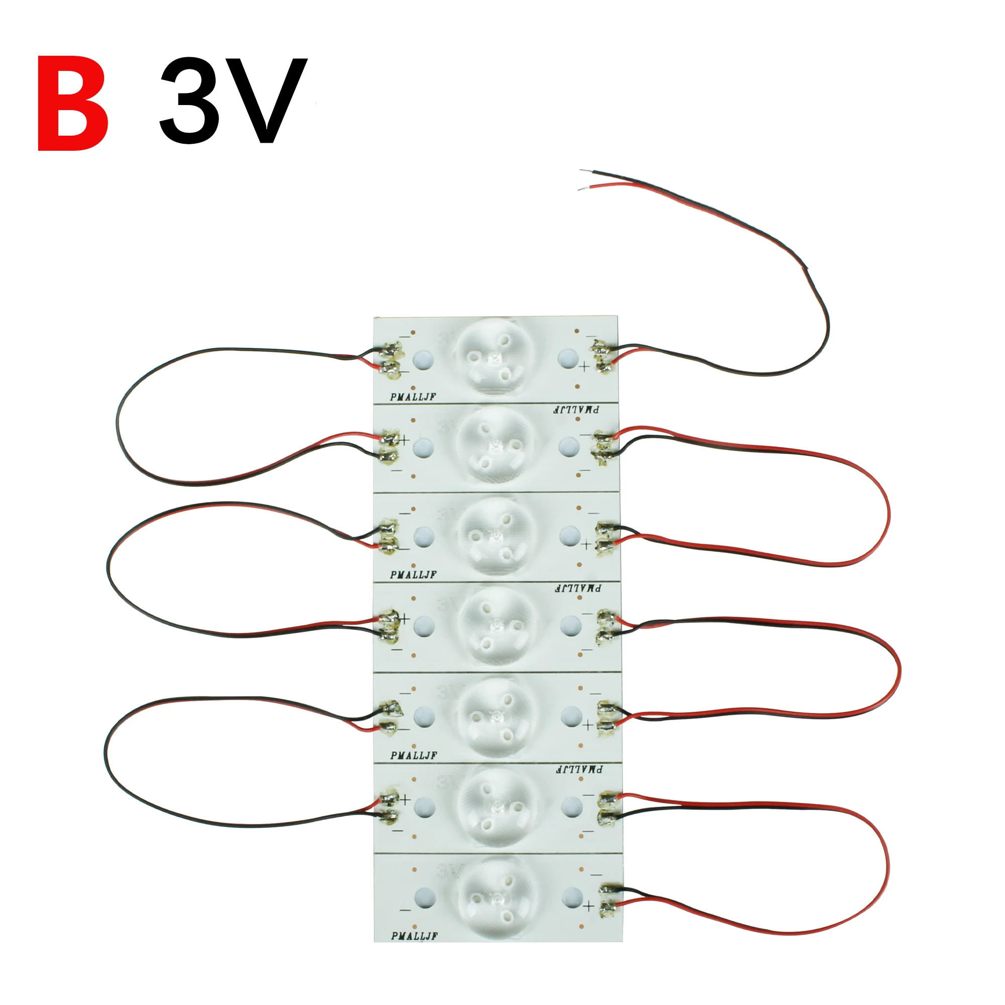 Cuentas de lámpara SMD con lente óptica para reparación de TV LED, accesorio para televisor LCD de 20-175 pulgadas, 3V, 6V, 120, 25 piezas, nuevo