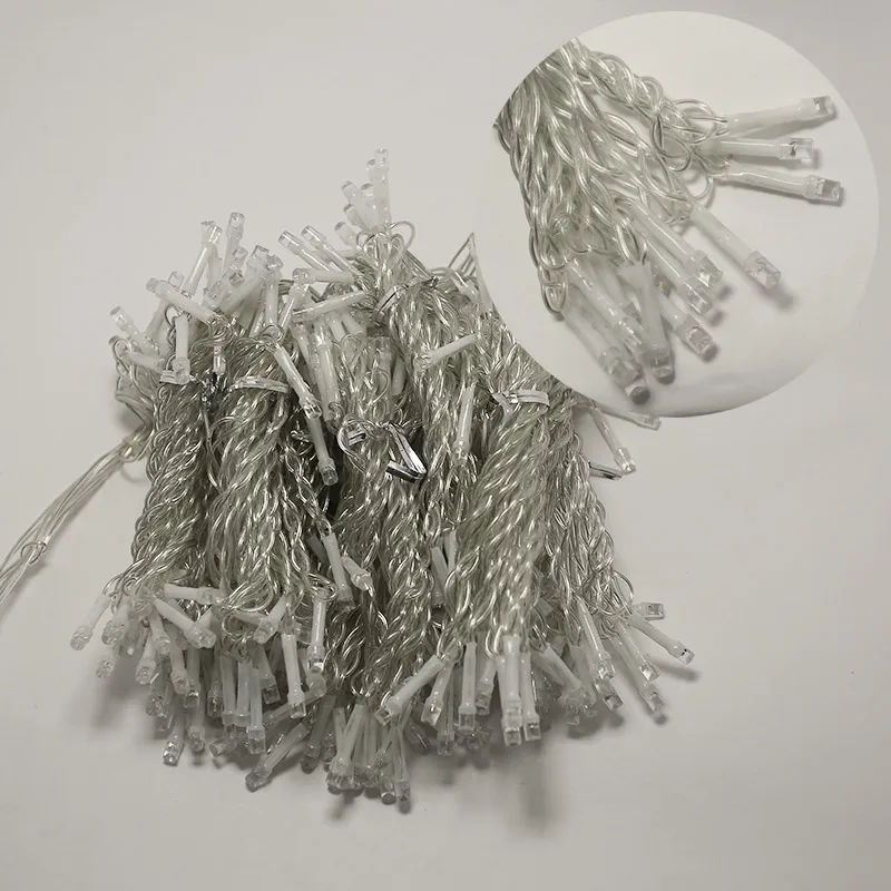 Christmas String Lights Curtain Decorations For Home Led String Remote Fairy Light For Bedroom/Outdoor/ Tree/Party/Holiday Light