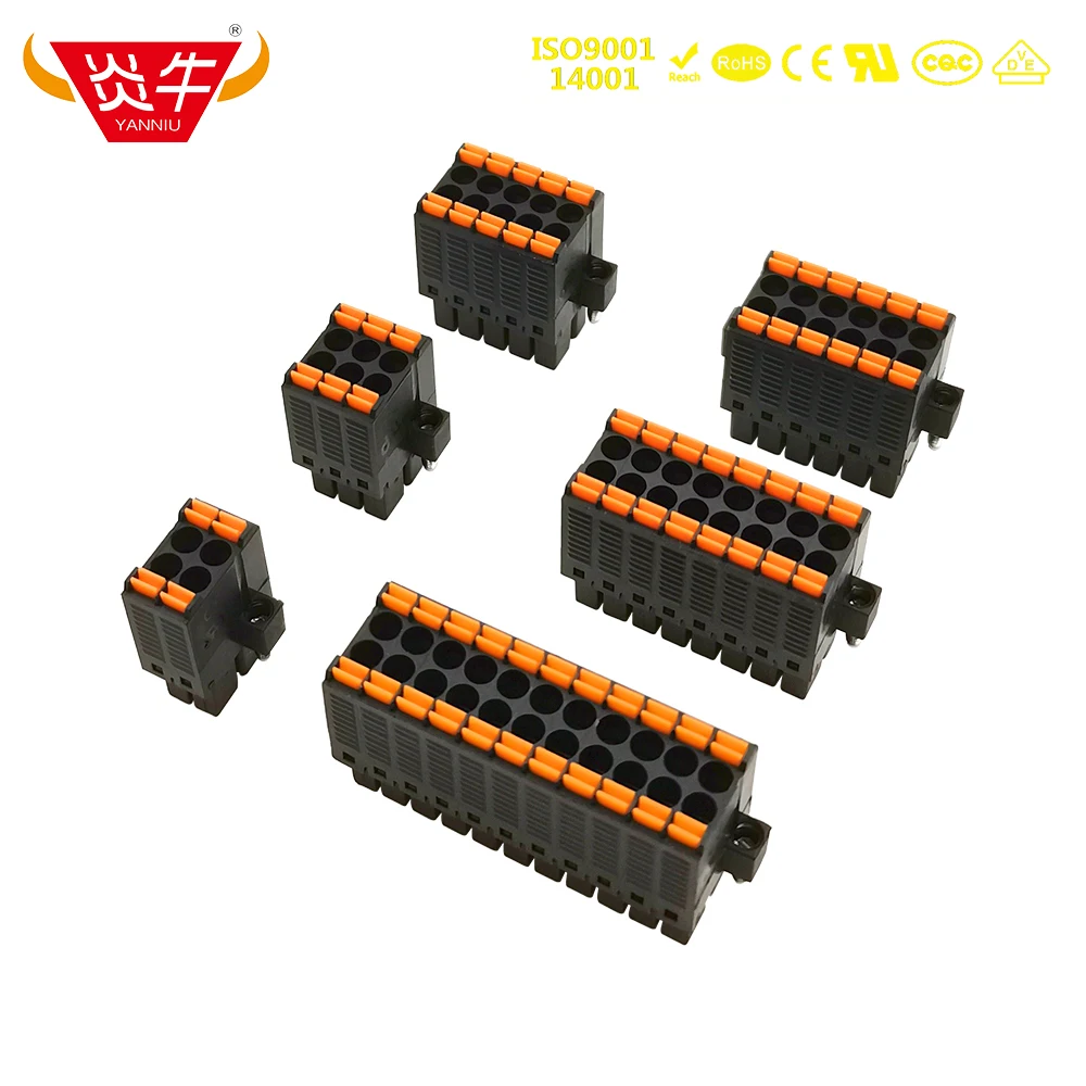 

10/50Pcs 3.5mm 15EDGKNHM KF2EDGKSM DFMC 1,5 FEMALE PCB CONNECTOR PLUGGABLE PLUG-IN TEMINAL BLOCKS PHOENIX CONTACT