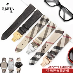 PU+Back cowhide Bracelet for BU1938 BU1390 women watchband watch strap 12 14 16 18 20mm 22mm wristwatches band watch belt