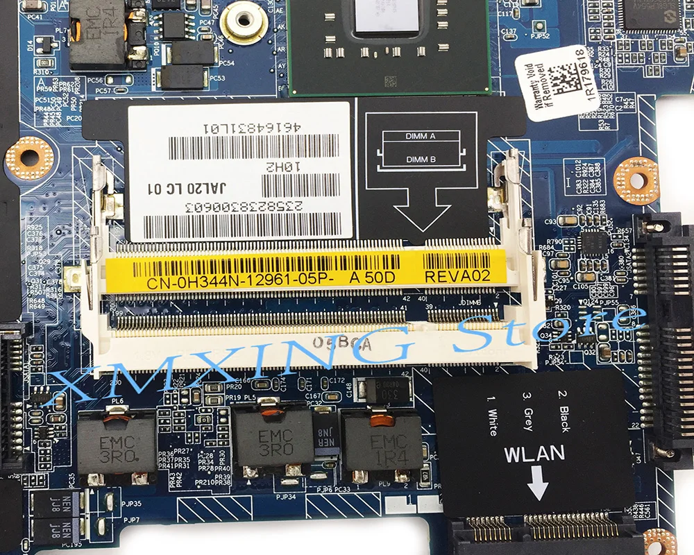 FULCOL Per DELL Latitude E6500 Scheda Madre Del Computer Portatile LA-4043P CN-0H344N 0H344N H344N Testato Al 100% di lavoro