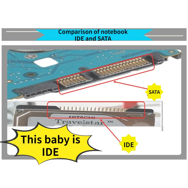 Laptop Notebook 40GB 60GB 80GB 120GB 160GB 40G 60G 80G 120G 160G 2.5 HDD 5400rpm 8M PAPA IDE Internal Hard Drives disk