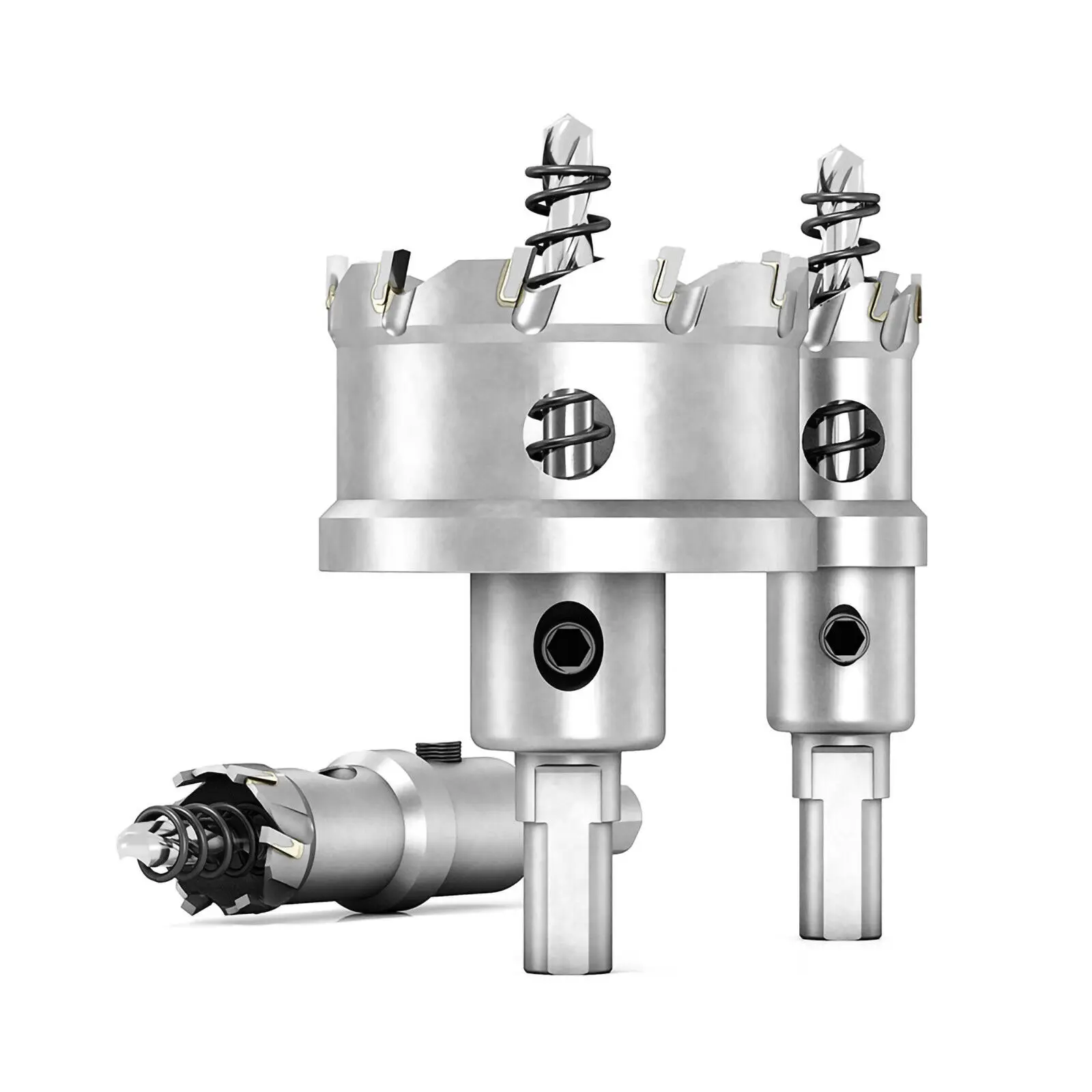 1 Cái 12Mm-22.5Mm TCT Lỗ Khoan Hợp Kim Carbide Coban Dao Cắt Bằng Thép Tấm Thép Không Gỉ sắt Cắt Kim Loại