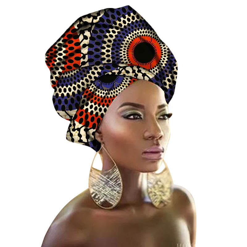 2024 Fashion African Headwraps for Women Bazin Riche African Head Scarf Head Wraps for Women/Teens, Ankara Headwraps, Head Wraps