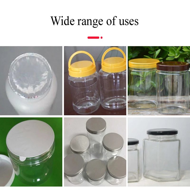 Automatic Plastic Pet Aluminum Can Beer Beverage Can Aluminum Foil Sealing Machine