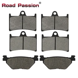 Road Passion Motorcycle Front Rear Brake Pads For YAMAHA XP530 Black Max XP 530 T-Max 530 TDM900 TDM 900 XT1200 Z FJR1300 XV1700