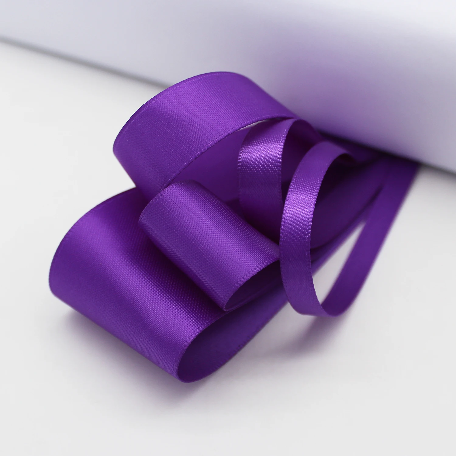 5 Meter/Lot Purple Color Grosgrain Ribbon Polyester Satin Ribbon for DIY Gril Wedding Scrapbooking Decoration Clothes Accessorie