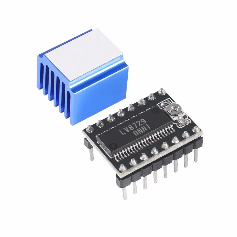 3D เครื่องพิมพ์ LV8729 Stepper Motor โมดูลสำหรับ LV8729 Stepper ไดร์เวอร์ฮีทซิงค์4ชั้นพื้นผิว Ultra Driver