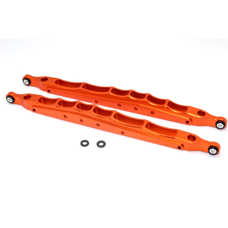 AXIAL 1/8 YETI XL AX90032 MONSTER BUGGY coche de escalada accesorios de actualización Metal aleación de aluminio quilla inferior trasera