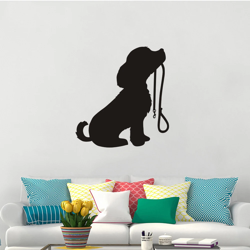 Grooming Dog Salon Decal Pet Shop Wall Sticker Posters Vinyl Art Decals Parede Decor Mural Pet Clinic Wall Sticker