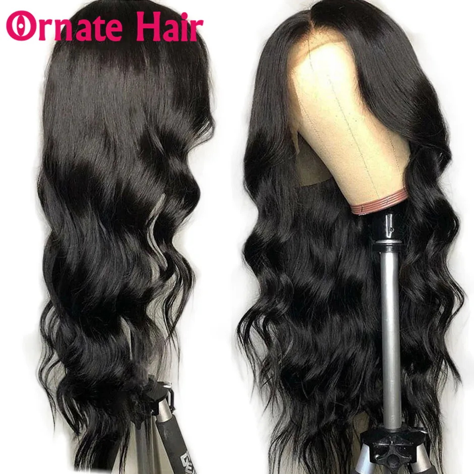 

Body Wave Wig 4x4 Lace Closure Body Wave Human Hair Wigs For Women Brazilian Remy Wig Pre-Plucked With Baby Hair Natural Color