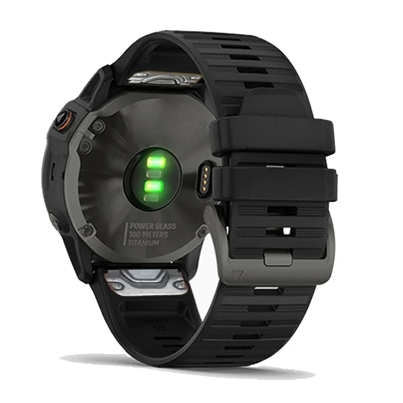 Silikon Uhr Band Für Garmin Fenix 5X/5/6X Pro/6/935/945/MK1/3 HR Armband Ersatz Handgelenk Strap Metall Schnalle 22/26MM band