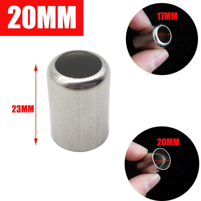 50 Stuks-Pack Hogedrukslang Crimp Gereedschap Rvs Mouw Pijp Uitlaat Connector 11.5MM-18MM Pijp joiner
