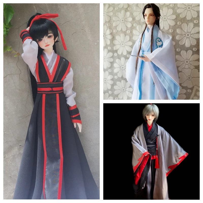 

OB27 Barbi 1/6 Scale Figure Doll 1/4 1/3 BJD Clothes Accessories Ancient Costume Hanfu Samurai suit For BJD/SD Strong uncle A770