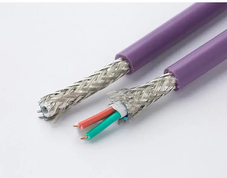 DP Profibus untuk Siemens 6XV1830-0EH10 3EH10 6XV1840-2AH10 Kabel Pemrograman Memperpanjang Cooper Core Murni 5M 10M