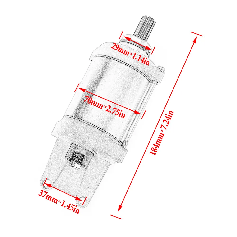 Starter Motor For Yamaha T MAX 530 500 T-MAX TMAX 4B5-81890-00 XP500A XP530 XP500