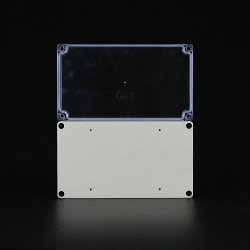 158x90x60mm ABS IP65 Waterproof Plastic Wire Junction Box Transparent Enclosure Clear Project Case Electronic Terminal