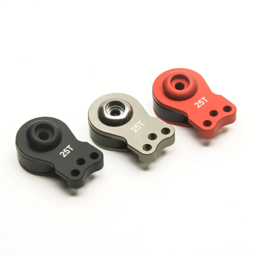 AXSPEED 25T Steering Servo Arm Horn 1/3 Hole for RC Crawler Car Large Torque Digital Coreless Servo Upgrade Parts