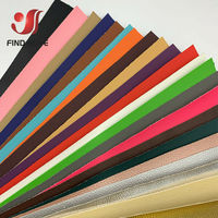 20x30cm Litchi PU Leather Fabric Faux Leather for Sewing Bags Garment Sofa Waterproof Synthetic Fabric DIY Bow Material Sheet