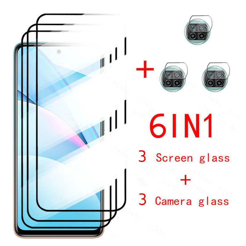 For Xiaomi 10T Pro Glass Camera Protector Mi 10T Lite Protective Glass Mi 10 T Redmi Screen Protector Mi10t Screen Protectors