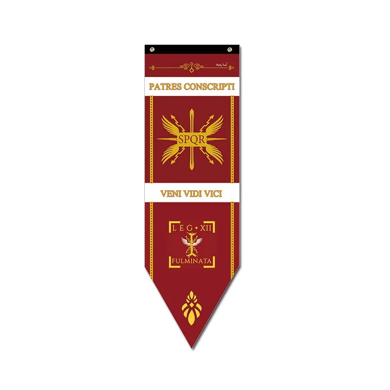 Roman Legionary Flag SPQR Rome Empire Legions War Banners House Room Decor Home Yard Garden Decoration Flags S2-2 Barbarians War