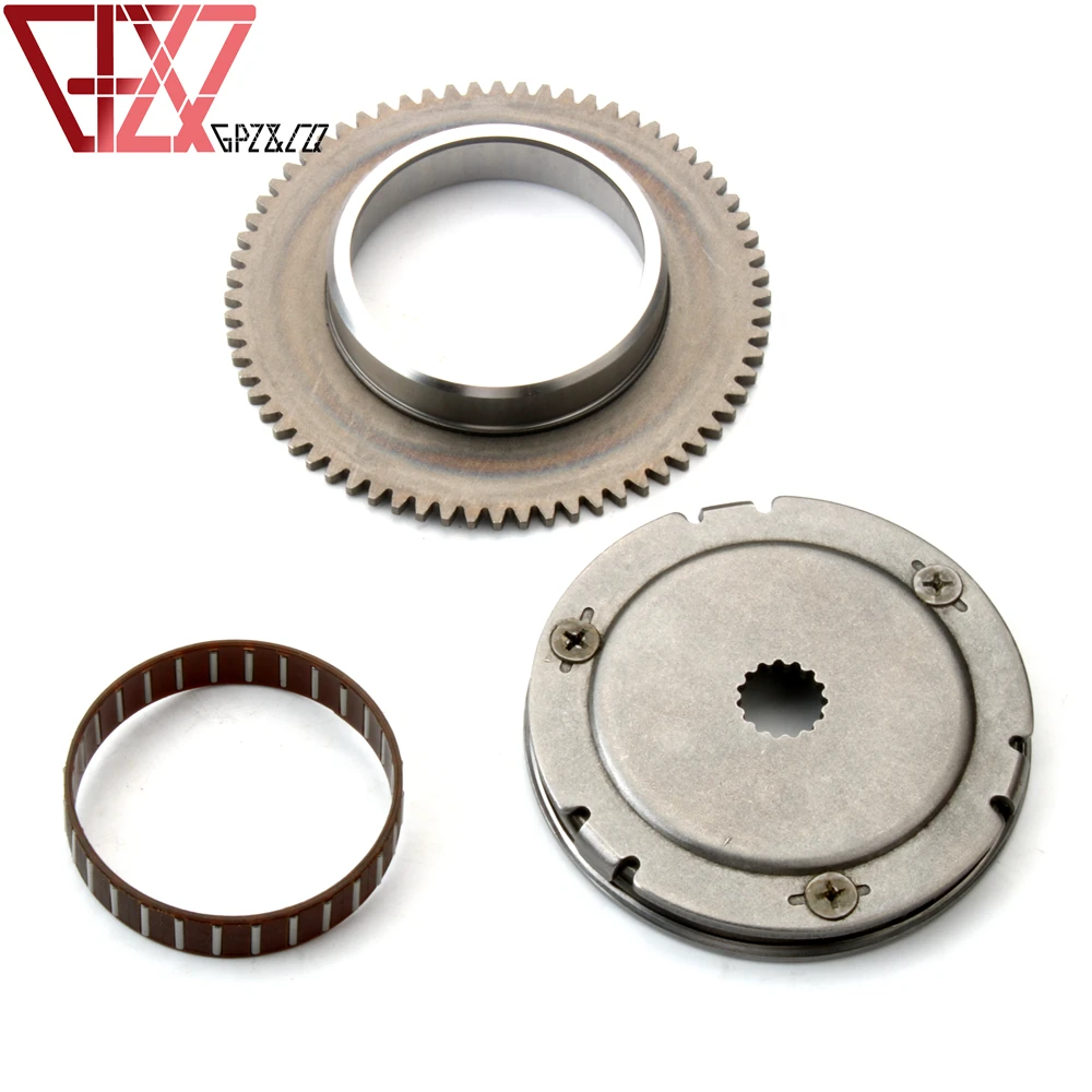 Scooter 16mm Starter Clutch Assembly for Keeway Arn 50 Easy F-Act 50 Flash Focus Goccia Hacker 50cc 2-Stroke