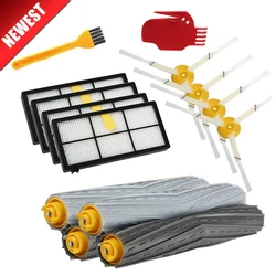 Kit de piezas de repuesto para iRobot Roomba, filtros HEPA para modelos 980, 990, 900, 896, 886, 870, 865, 866 y 800