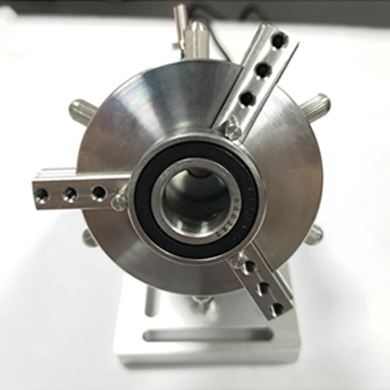 HT-69 Mini Self-locking Rotary Clamp Laser Marking Machine Welding Machine Rotating Shaft Ring Bracelet Rotating Marking Chuck
