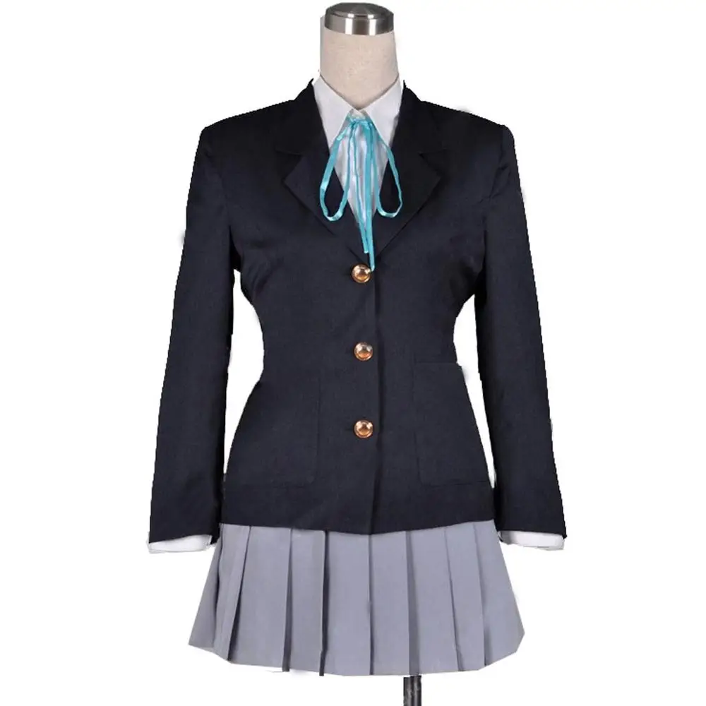 

2020 K-on! Hirasawa Yui Mio Akiyama School Uniform Set cosplay costume Fancy dress Custom Made