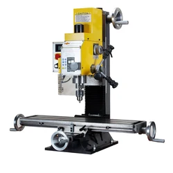 Multifunction Drilling and Milling Machine Industrial Grade Home Mini Desktop Drilling Machine Small Drilling Milling One Bed