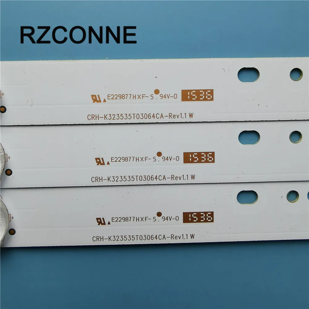 595mm LED backlight lamp strips 6 lamp  for 32H510 CRH-K323535T03064CA-Rev1.1w