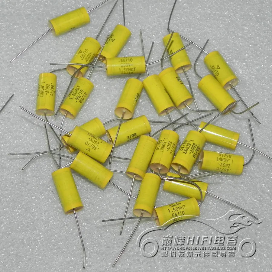 1PCS ERO 250v 0.56uf 0.68UF 0.47UF 0.33UF 0.1UF 1UF 2.2UF 3.3UF AUDIO HI-FIAxial Copper Pin Coupling Film Capacitor