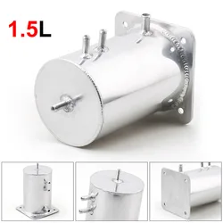 Universal 1.5L Fuel Surge Catch Can Polish Fuel Tank Aluminium Oil Catch Tank Racing Oil Catch Can TT102096