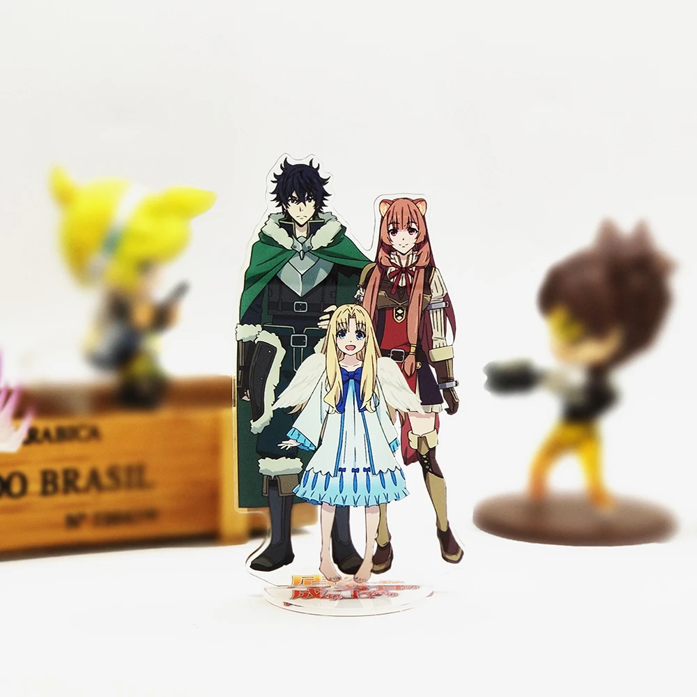 Tate no Yuusha no Nariagari Iwatani Raphtalia Filo acrylic stand figure model double-side plate holder cake topper anime