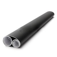 3D Black Carbon Fiber Vinyl Adhesive Film Sheet Roll Auto Car DIY Decor Sticker Water-resistant High stickiness Bumper Decal