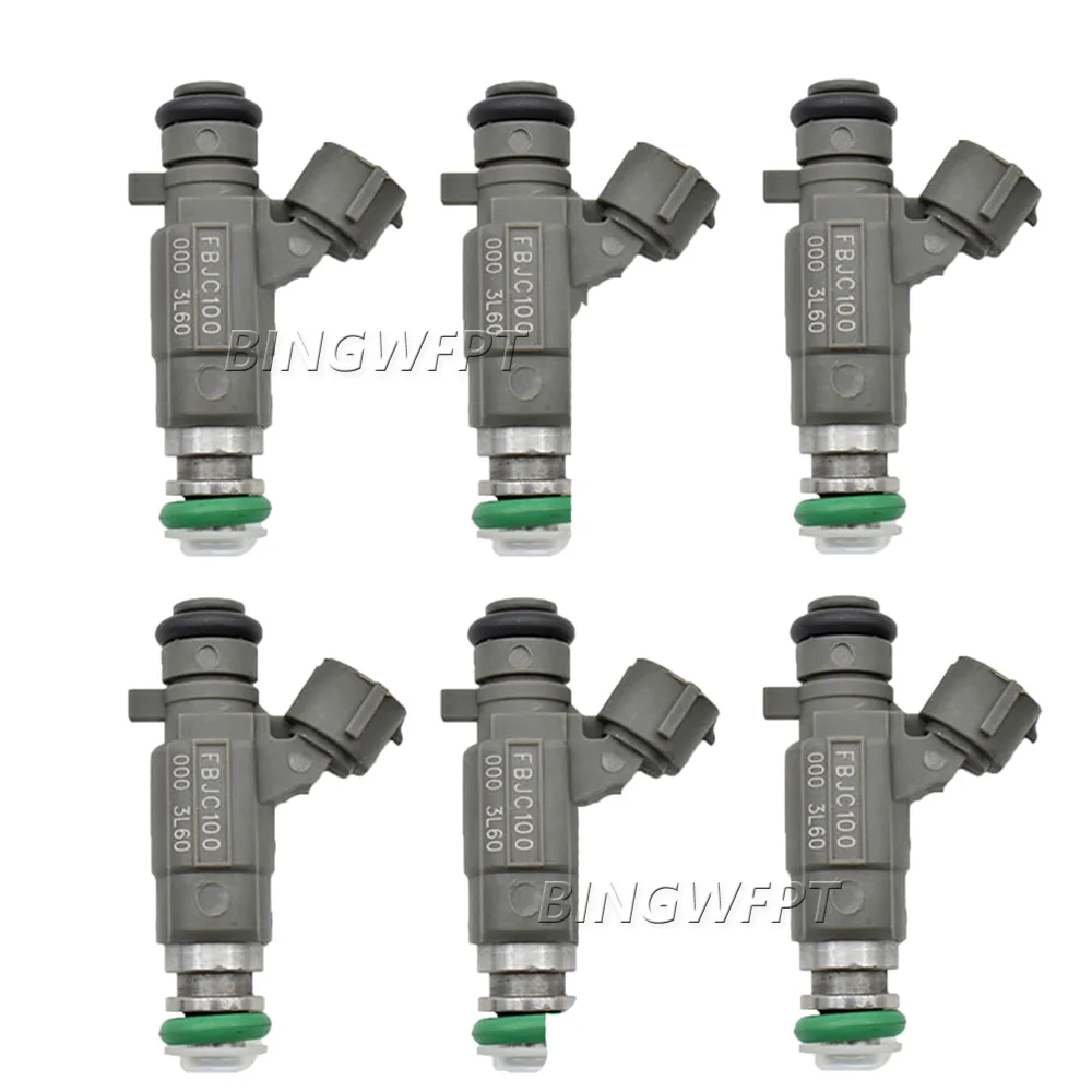 6Pcs Fuel Injectors For Nissan Infiniti 350Z FX35 2.0 2.2 2.5 3.0 3.5 FBJC100 OEM engine fuel injector nozzel