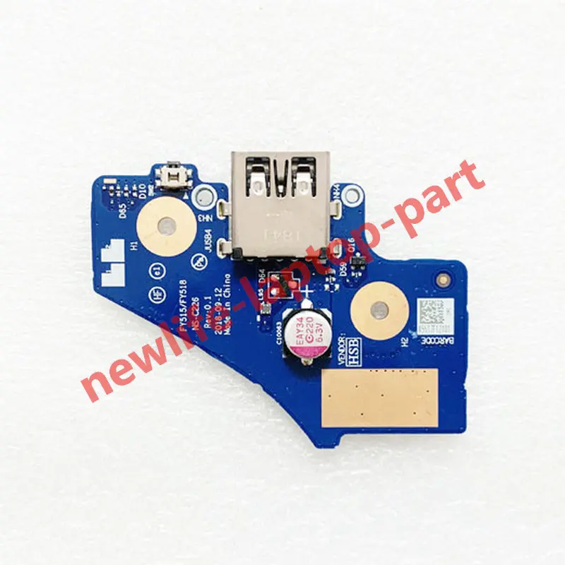 original for Lenovo Y7000 Y540-15 USB power botton switch board NS-C226 test well free shipping