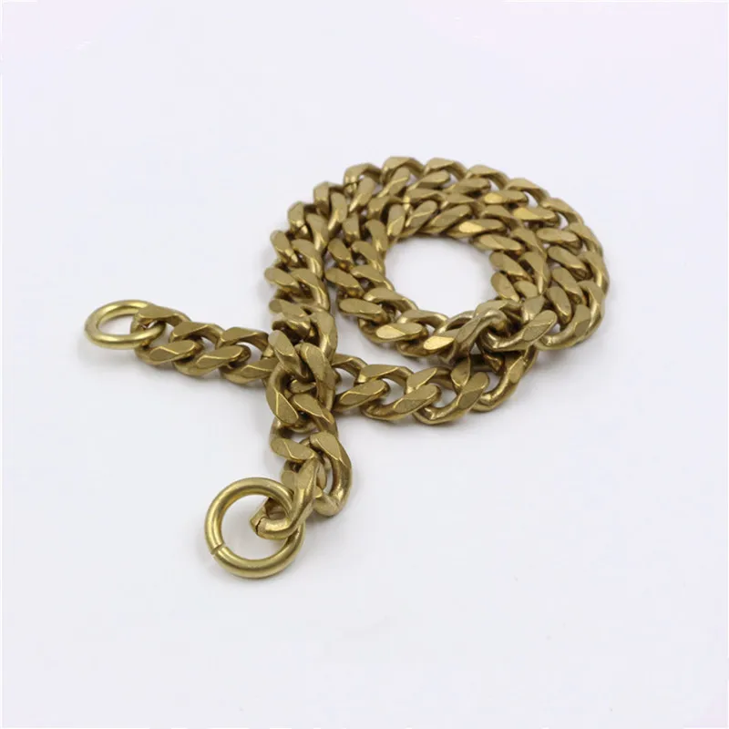 Pure copper U-shaped hook wealth cloth chain key chain trouser chain wallet chain brass chain denim personality accessories