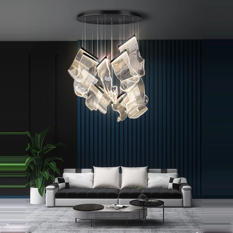 LED Postmodern Black Love Letter Designer Lamparas De Techo Ceiling Lights.Ceiling Light.Ceiling Lamp For Foyer