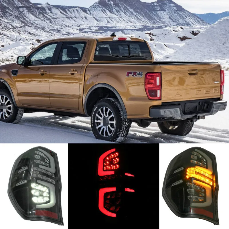 

LED TAIL LIGHTS LED REAR BRAKE LIGHTS REVERSE TURNNING SIGNAL LIGHTS FIT FOR RANGER T6 T7 T8 TXL RAPTOR 2012-2019 CAR REAR LAMPS