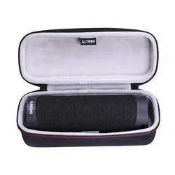 LTGEM Black EVA Hard Case for Sony SRS-XB23 Extra BASS Wireless Speaker