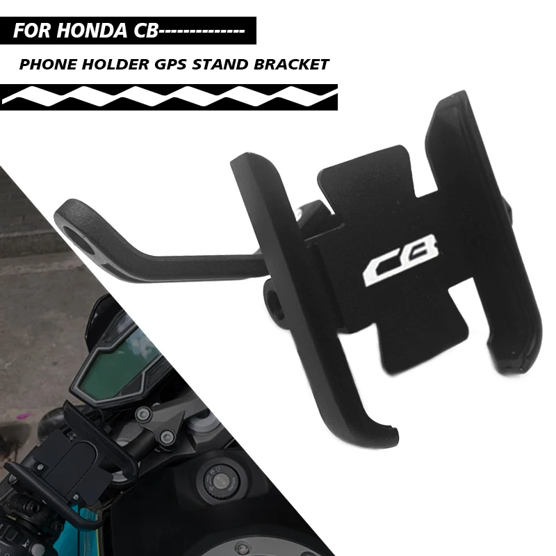 Motorcycle Cell Phone Holder GPS Stand Bracket FIT For CB125R CB250R CB500X CB500R CB650R CB650F CB1100 CB 400 150R 190R 300R