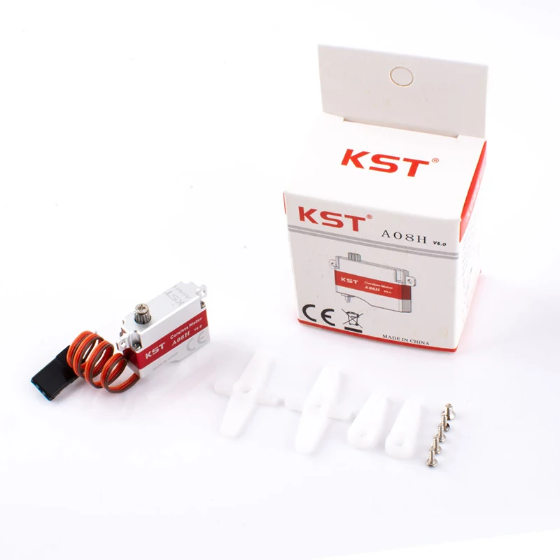 

KST A08 / A08H / A8N V6.0 Micro Digital Metal Gear HV Servo DLG For RC Drone Glider Airplane Helicopters