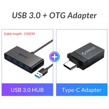 ORICO USB HUB 4 Port USB 3.0 Splitter With Micro USB Power Port ...