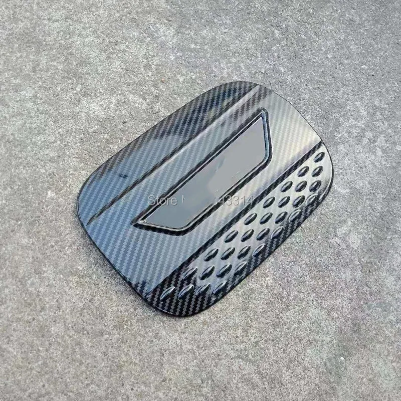 

For Hyundai Kona 2018 2021 2022 Accessories ABS Carbon Gasoline Tank Cap Fuel Tank Cover Protective Sticker Sticker Car Styling