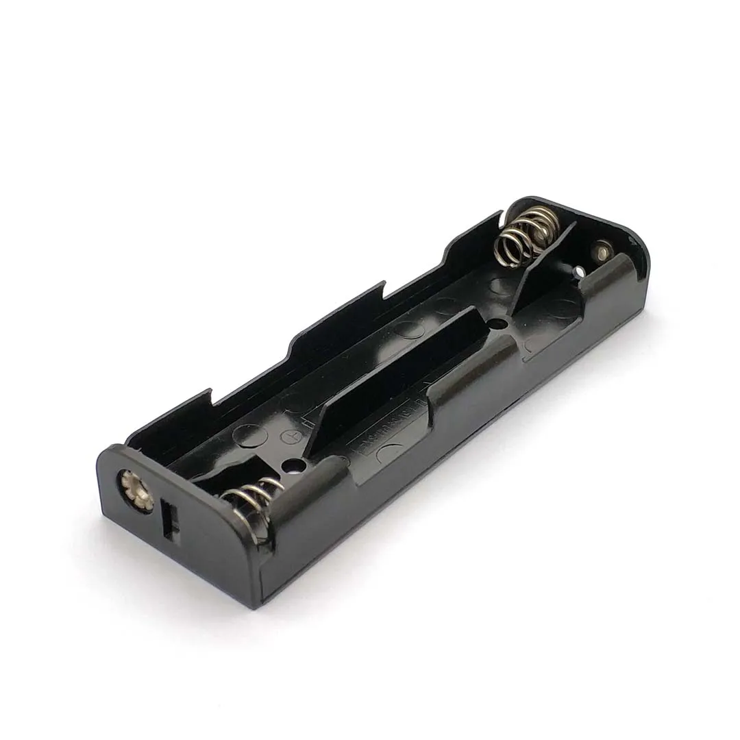 롱 스트립 타입 배터리 케이스 홀더, 뒷면 배터리 보관함, 버튼 배터리 박스, 4 X AA, 6V, 9V