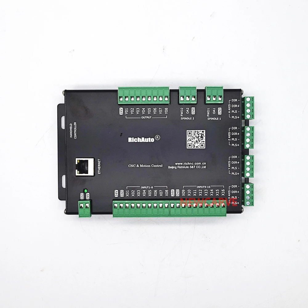 CNC 3 Axis ATC Controller RichAuto DSP B57 For CNC Linear Automatic Tool Change Machine NEWCARVE