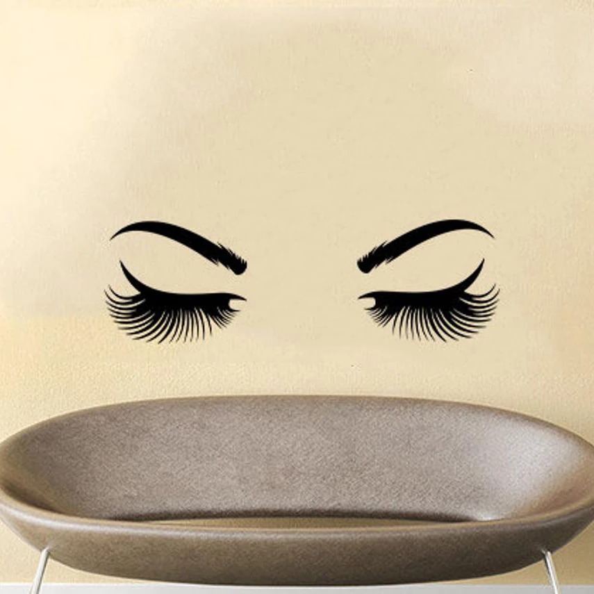 Adesivo murale occhi adesivo i - Makeup Master Beauty Salon recensione e prezzo