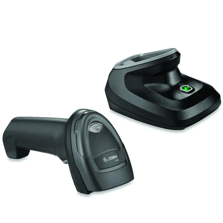 ZEBRA DS2278 CORDLESS 1D 2D HANDHELD IMAGERS WIRELESS BLUETOOTH BARCODE SCANNER WITH CRADLE